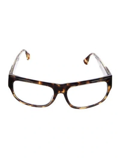 Pre-owned Chrome Hearts G-money Cat-eye Eyeglasses In Brown