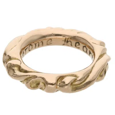 Pre-owned Chrome Hearts Gold Scroll Ring