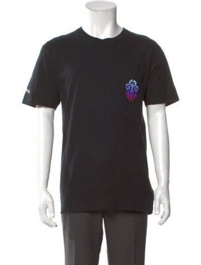 Pre-owned Chrome Hearts Gradient Dagger Graphic Print T-shirt In Black