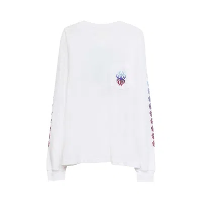 Pre-owned Chrome Hearts Gradient Motif Long-sleeve 'white'
