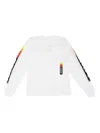 Chrome Hearts Gradient Script Logo Long-sleeve T-shirt In White