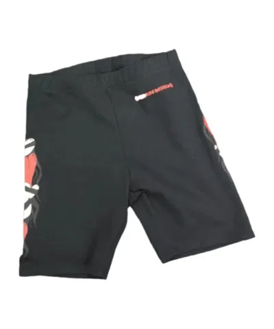 Chrome Hearts Graffiti Love Riding Shorts In Black