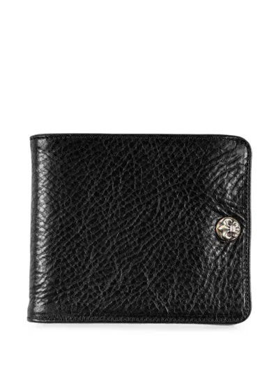 Chrome Hearts Grainy-leather Wallet In Black