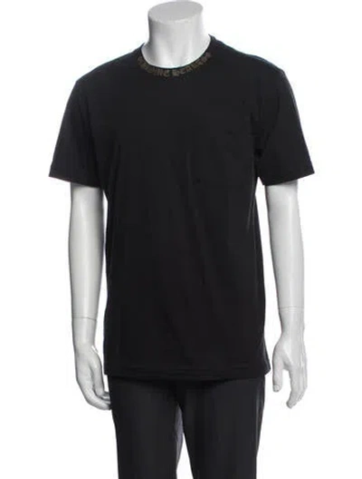Pre-owned Chrome Hearts Graphic Print Crew Neck T-shirt In Black
