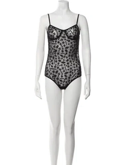 Pre-owned Chrome Hearts Graphic Print Nightgown In White