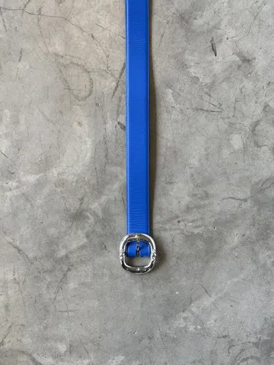 Pre-owned Chrome Hearts Gunslinger Blue Belt