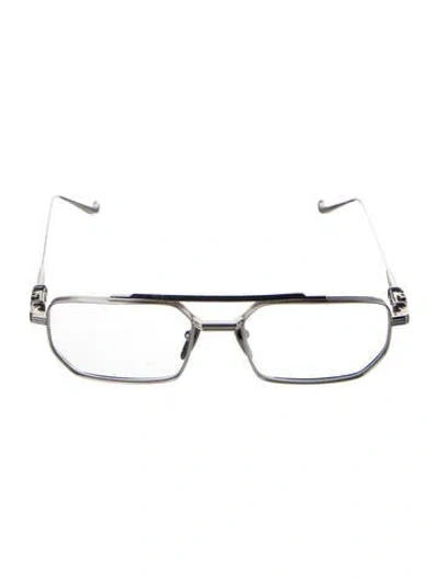 Pre-owned Chrome Hearts Gusher Square Eyeglasses