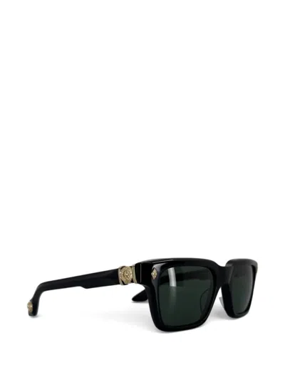 Chrome Hearts Halllamanass Square-frame Sunglasses In Black