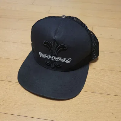 Pre-owned Chrome Hearts Hat In Black
