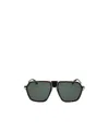 Chrome Hearts Hawksbill Turtle Frame Sunglasses In Green