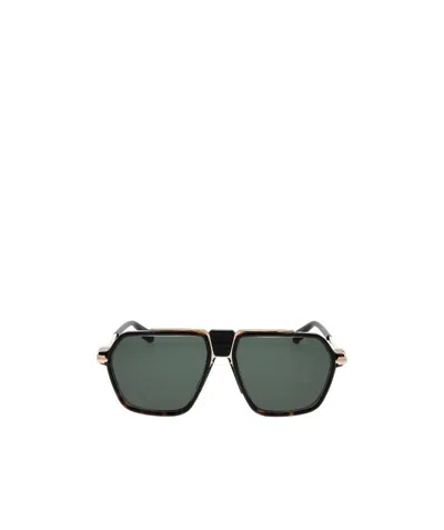 Chrome Hearts Hawksbill Turtle Frame Sunglasses In Green