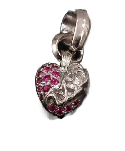 Chrome Hearts Heart Pendant In Metallic