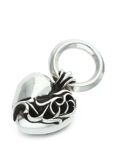 Chrome Hearts Heart Pendant In Silver