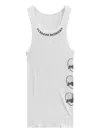 Chrome Hearts Hearts-print Tank Top In White