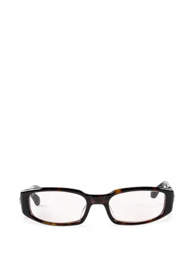 Chrome Hearts Her Rectangle-frame Glasses In Multi