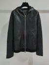 Chrome Hearts Hoded Zipper Casual Jacket In Black