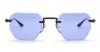 Chrome Hearts Frameless Sunglasses In Blue
