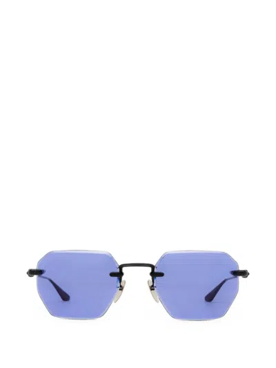 Chrome Hearts Hole Shot Geometric-frame Sunglasses In Black