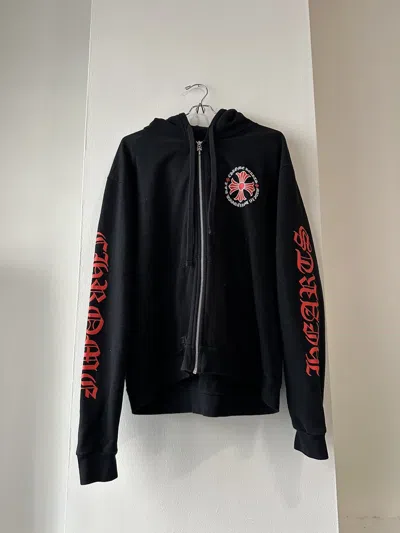 Pre-owned Chrome Hearts Hollywood Plus Hoodie In Black
