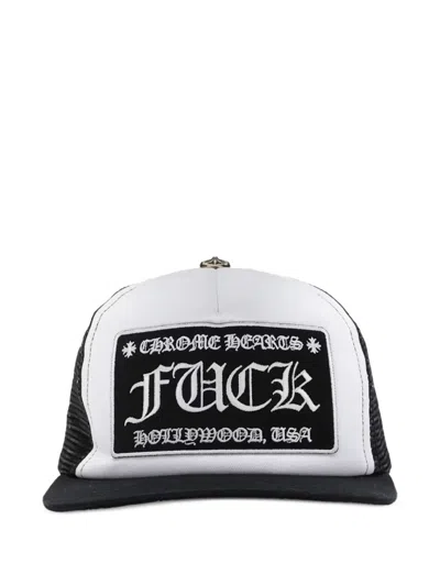 Chrome Hearts Hollywood Trucker Hat In Burgundy