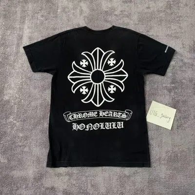 Pre-owned Chrome Hearts Honolulu Exclusive Cross Pocket T-shirt In Black