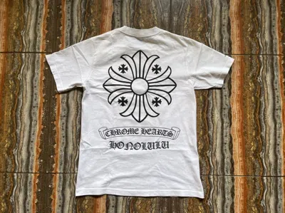 Pre-owned Chrome Hearts Honolulu Exclusive In White