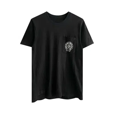 Pre-owned Chrome Hearts Honolulu Horseshoe Pocket Tee 'black'