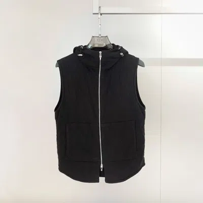 Chrome Hearts Hooded Vest In Black