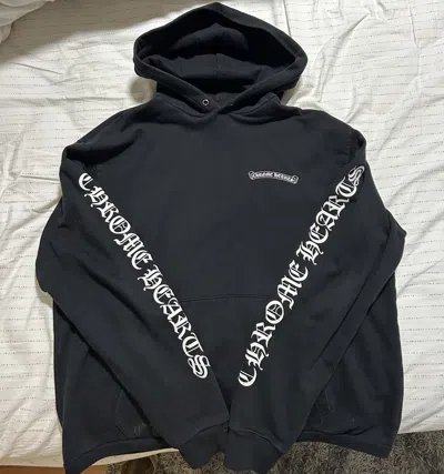 Pre-owned Chrome Hearts Hoodie In Black
