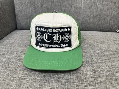 Pre-owned Chrome Hearts Hoolywood Ch Logo Color In Green