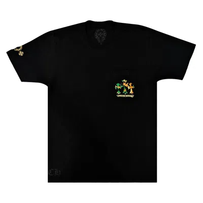 Pre-owned Chrome Hearts Horse Shoe Logo Pocket T-shirt 'black/camo'