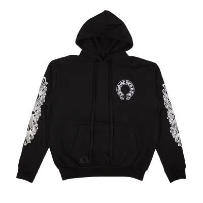 Pre-owned Chrome Hearts Horseshoe Hoodie 'black'