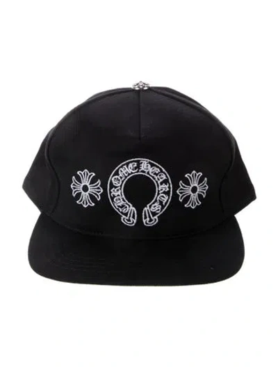 Pre-owned Chrome Hearts Horseshoe Logo In Black
