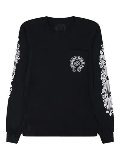 Chrome Hearts Horseshoe-logo Long-sleeve T-shirt