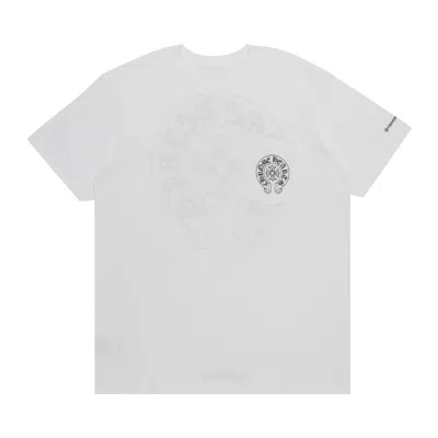Pre-owned Chrome Hearts Horseshoe Logo Pocket T-shirt 'white'