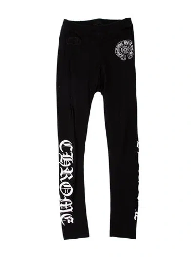 Pre-owned Chrome Hearts Horseshoe Logo Skinny Leg Pants In Blue