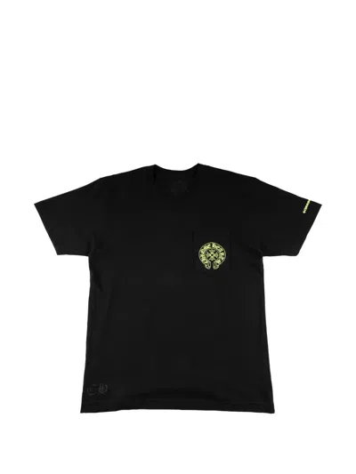 Chrome Hearts Horseshoe Logo-print T-shirt In Black