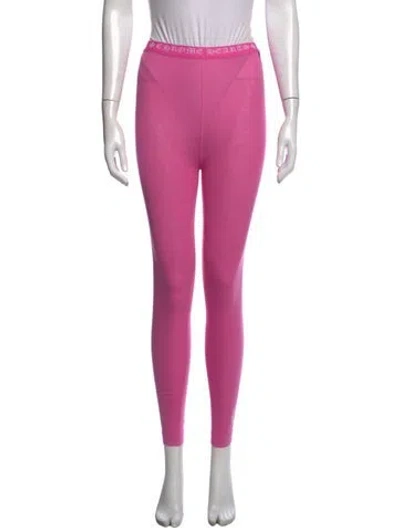 Pre-owned Chrome Hearts Horseshoe Skinny Leg Pants In Pink