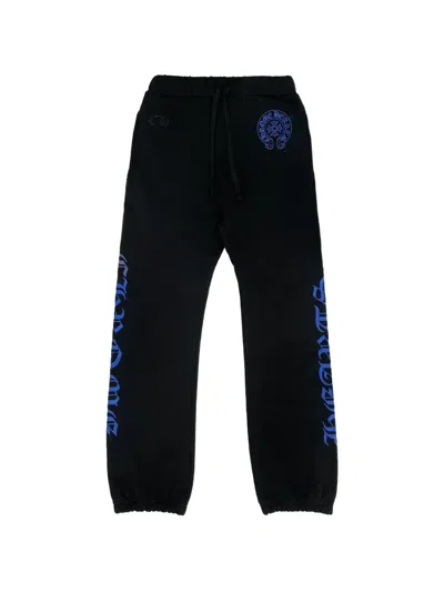 Chrome Hearts Horseshoe-logo Track Pants In Black
