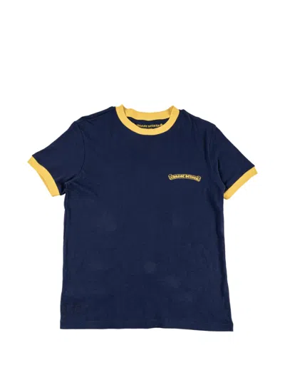 Chrome Hearts Horseshoe-print T-shirt In Blue
