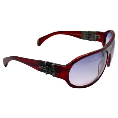 Pre-owned Chrome Hearts “hung” Sunglasses In Black