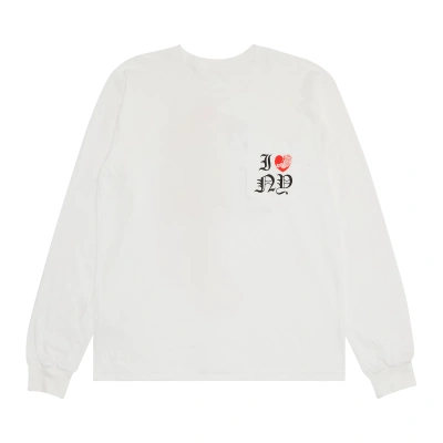 Pre-owned Chrome Hearts I Heart Ny Long-sleeve T-shirt 'white'