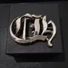 Chrome Hearts Irregular Belt Buckle In Black
