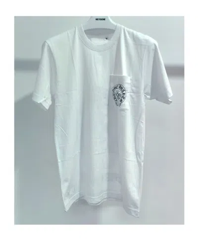 Chrome Hearts Item O-neck Short-sleeved T-shirt In White