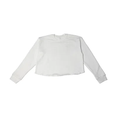 Chrome Hearts Jacquard Monogram Crewneck Sweatshirt White