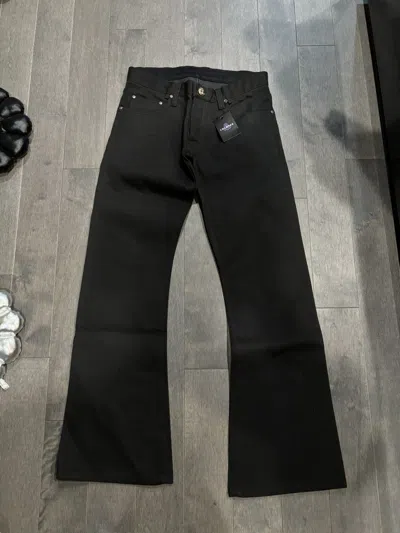 Pre-owned Chrome Hearts Jeans 33 Black
