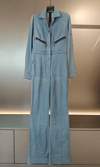 Chrome Hearts Jeans Jumpsuit In Gray