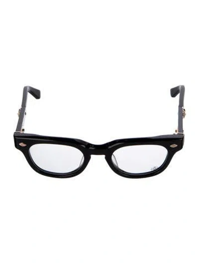 Pre-owned Chrome Hearts Jenna Tail Yea Wayfarer Eyeglasses In Multi