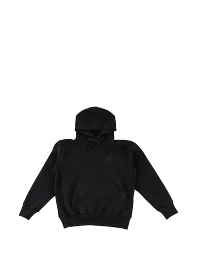 Chrome Hearts Kingfish Drawstring Hoodie In Black