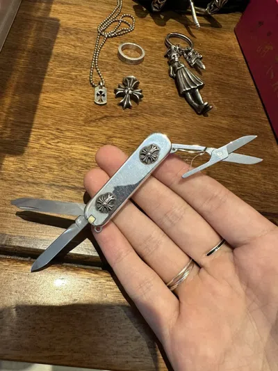 Pre-owned Chrome Hearts Knife In Silver